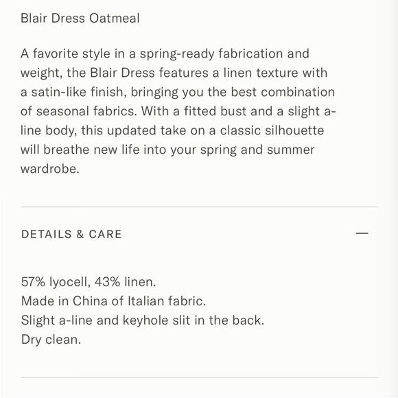 NEW JENNI KAYNE Blair Dress in Oatmeal - Picture 11 of 14